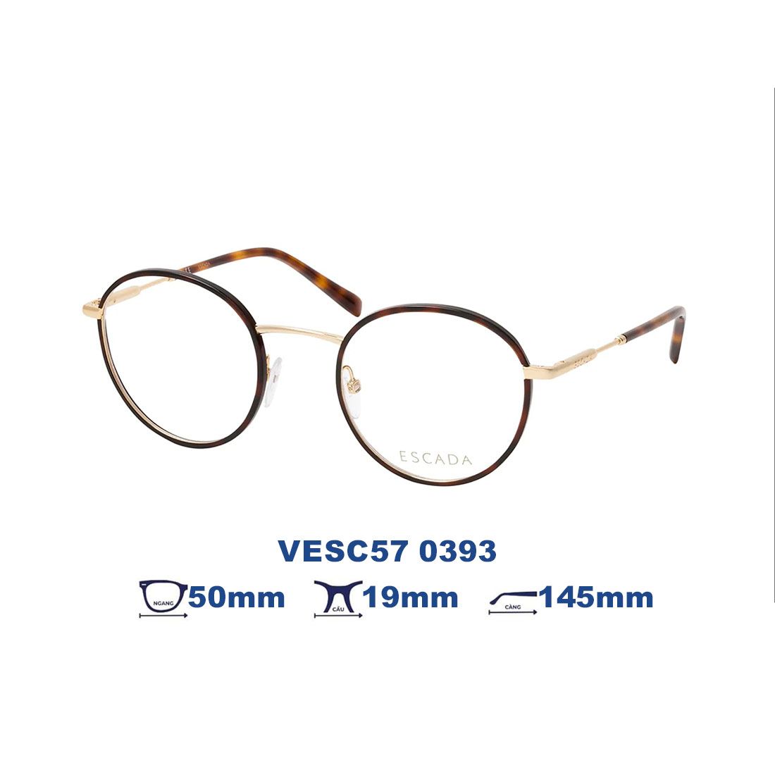  Gọng kính ESCADA VESC57 0393 