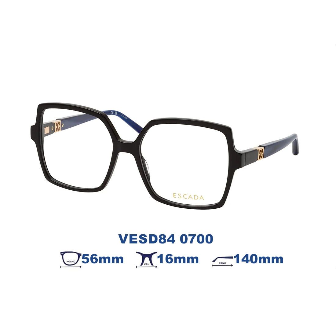  Gọng kính ESCADA VESD84 0700 