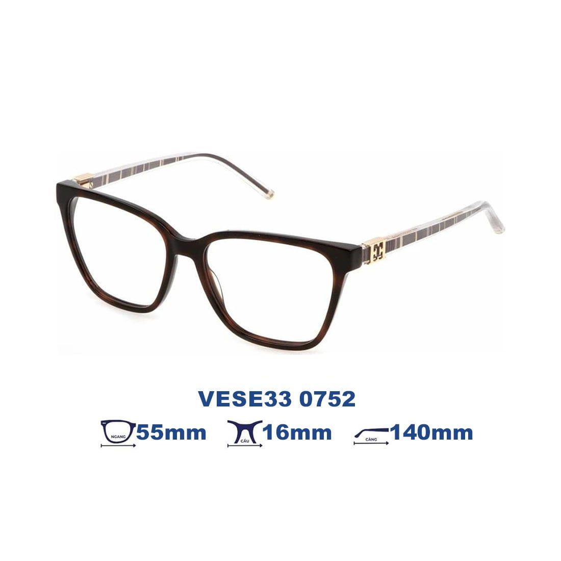  Gọng kính ESCADA VESE33 0752 