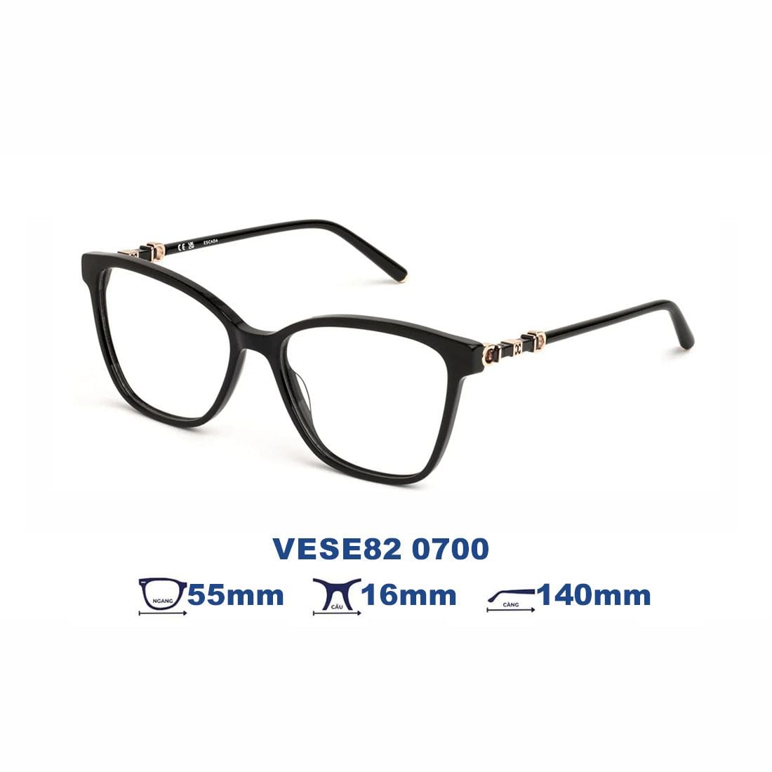  Gọng kính ESCADA VESE82 0700 