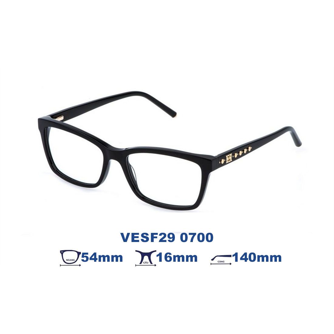  Gọng kính ESCADA VESF29 0700 