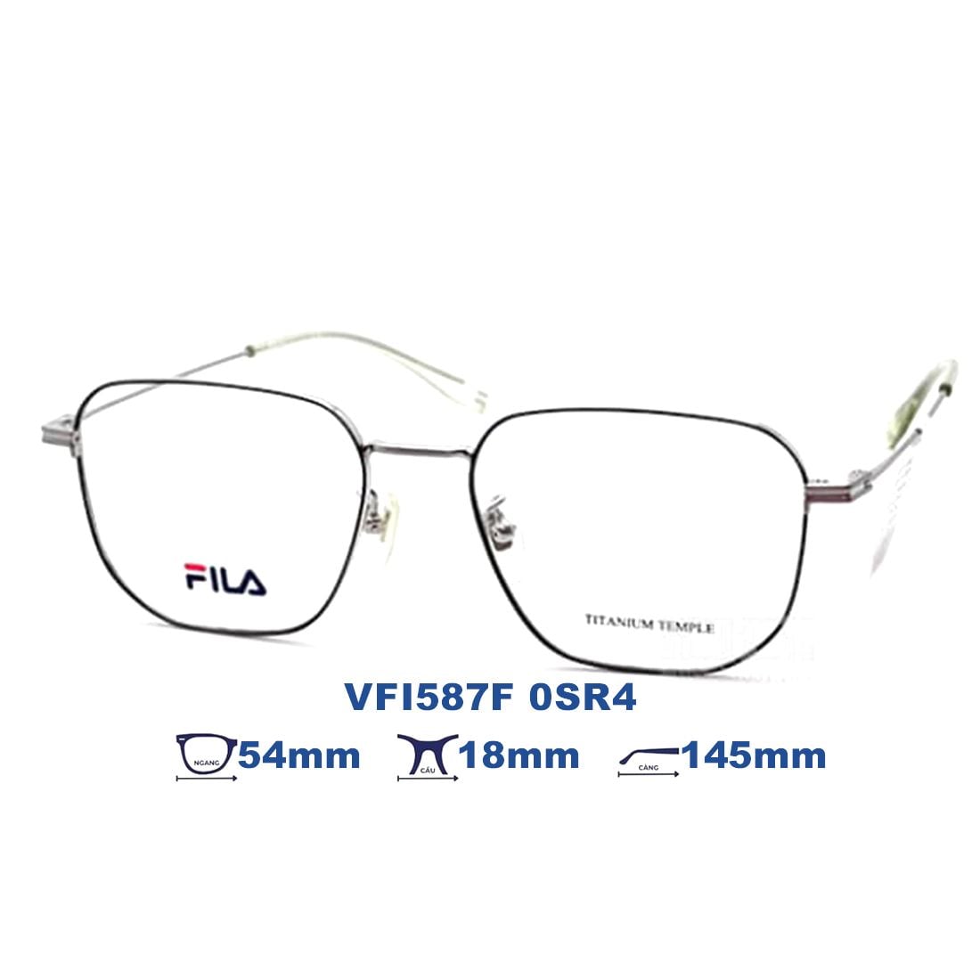 Gọng kính FILA VFI587F 0SR4
