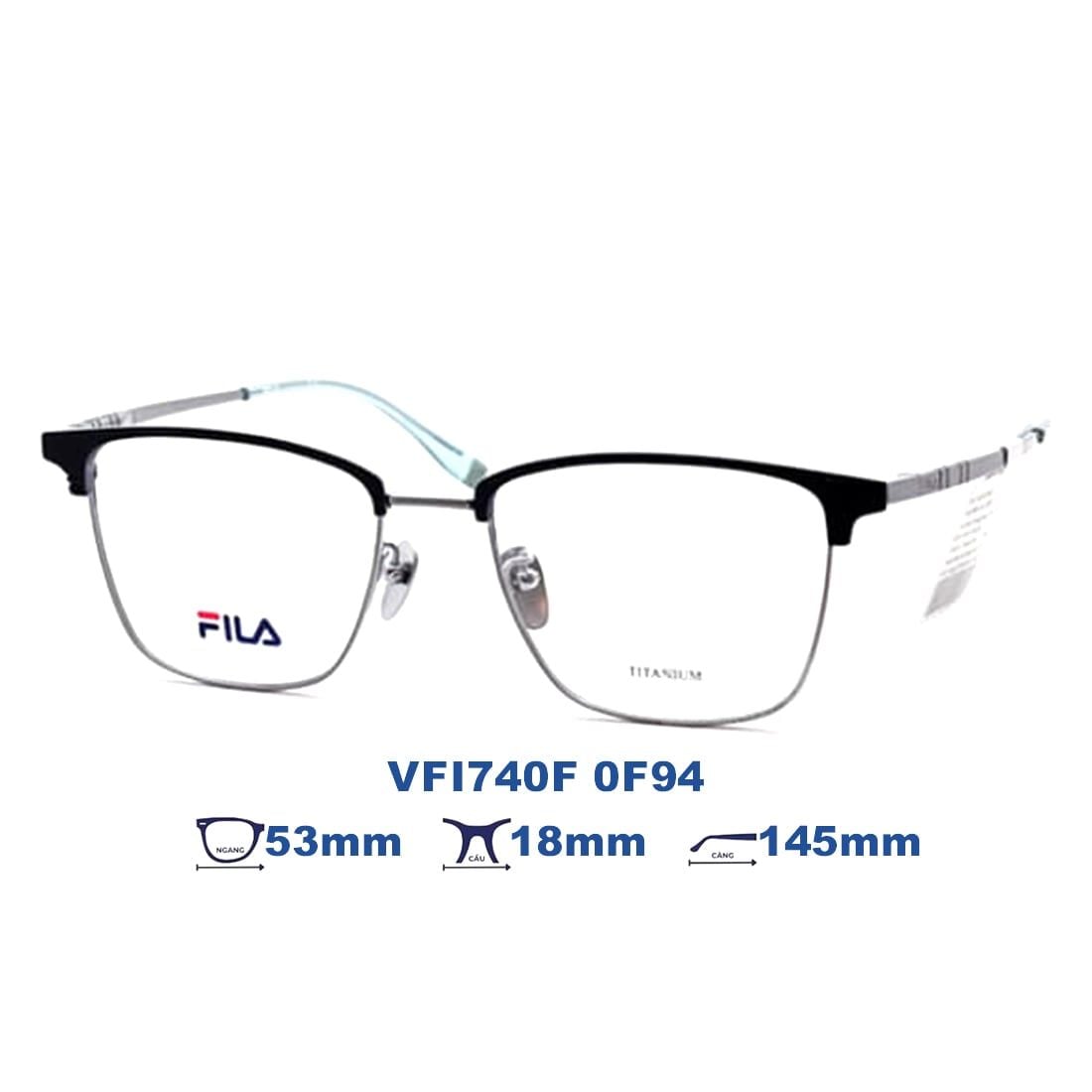 Gọng kính FILA VFI740F 0F94