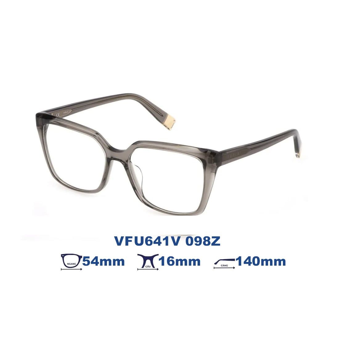  Gọng kính FURLA VFU641V 098Z 