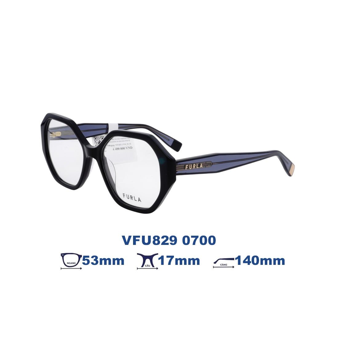  Gọng kính FURLA VFU829 0700 