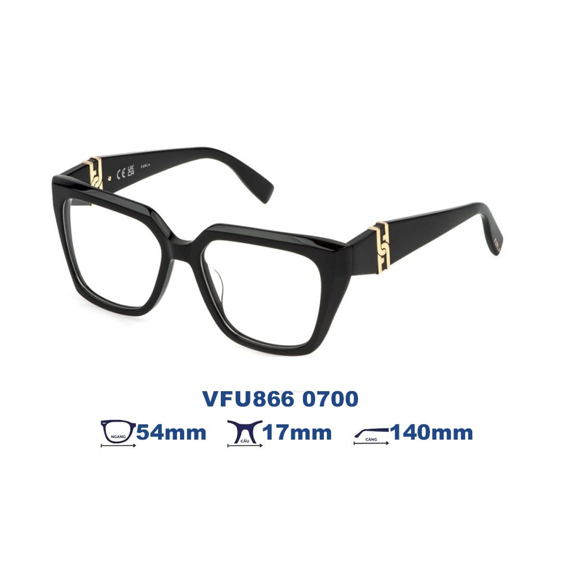  Gọng kính FURLA VFU866 0700 