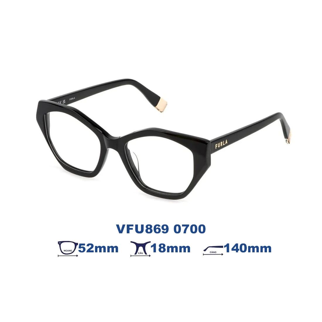  Gọng kính FURLA VFU869 0700 