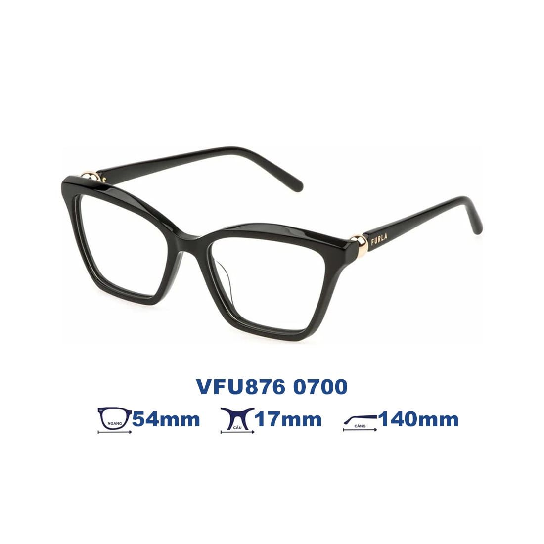  Gọng kính FURLA VFU876 0700 