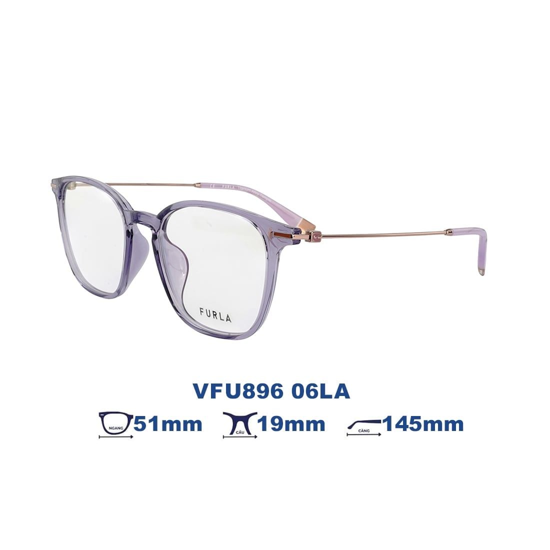  Gọng kính FURLA VFU896 06LA 