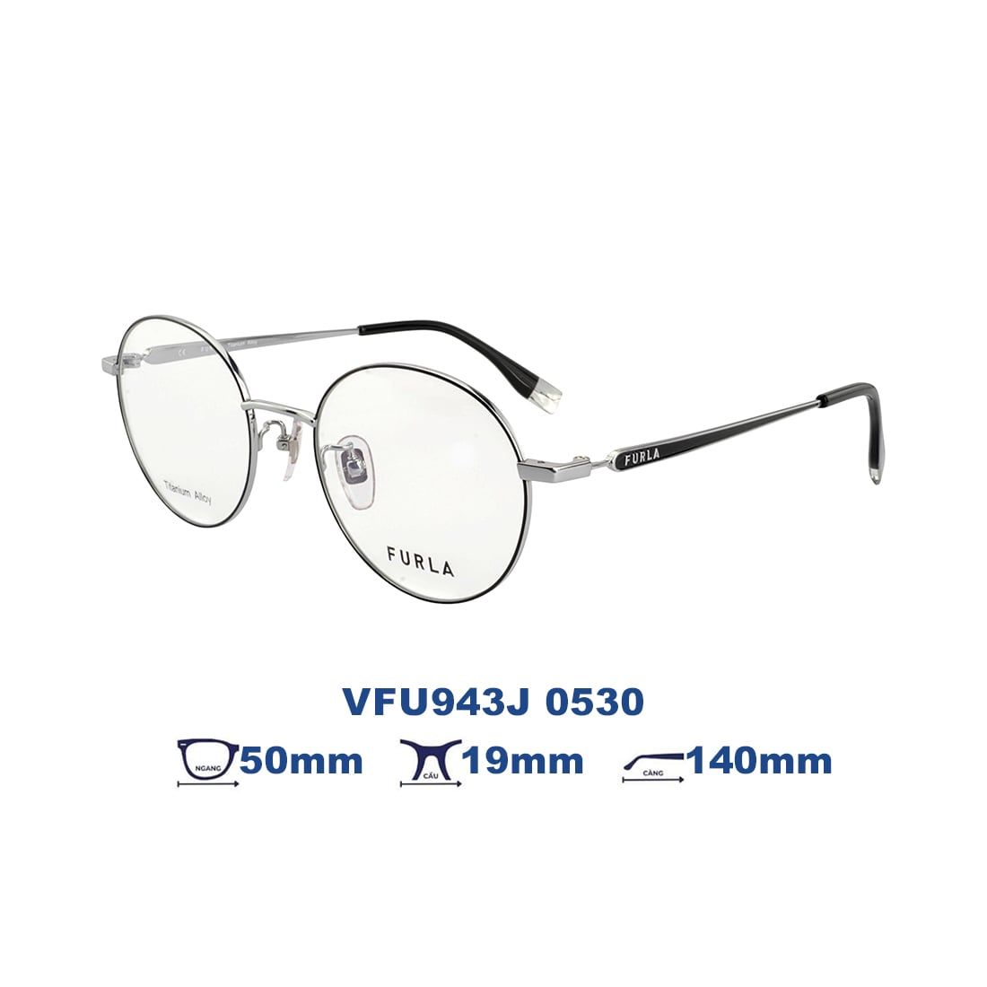  Gọng kính FURLA VFU943J 0530 