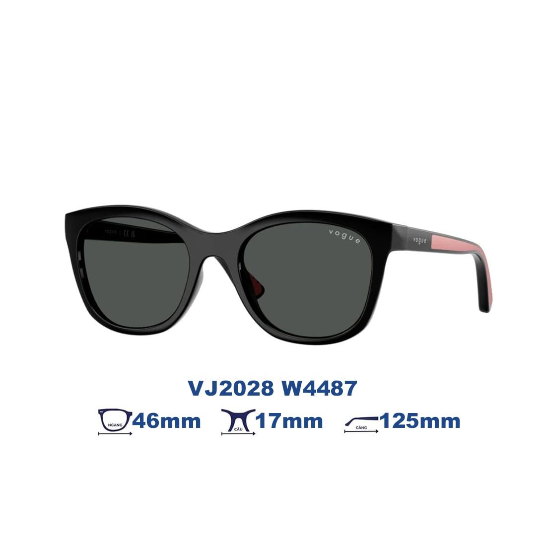  Kính mát trẻ em Kids VOGUE VJ2028 W4487 