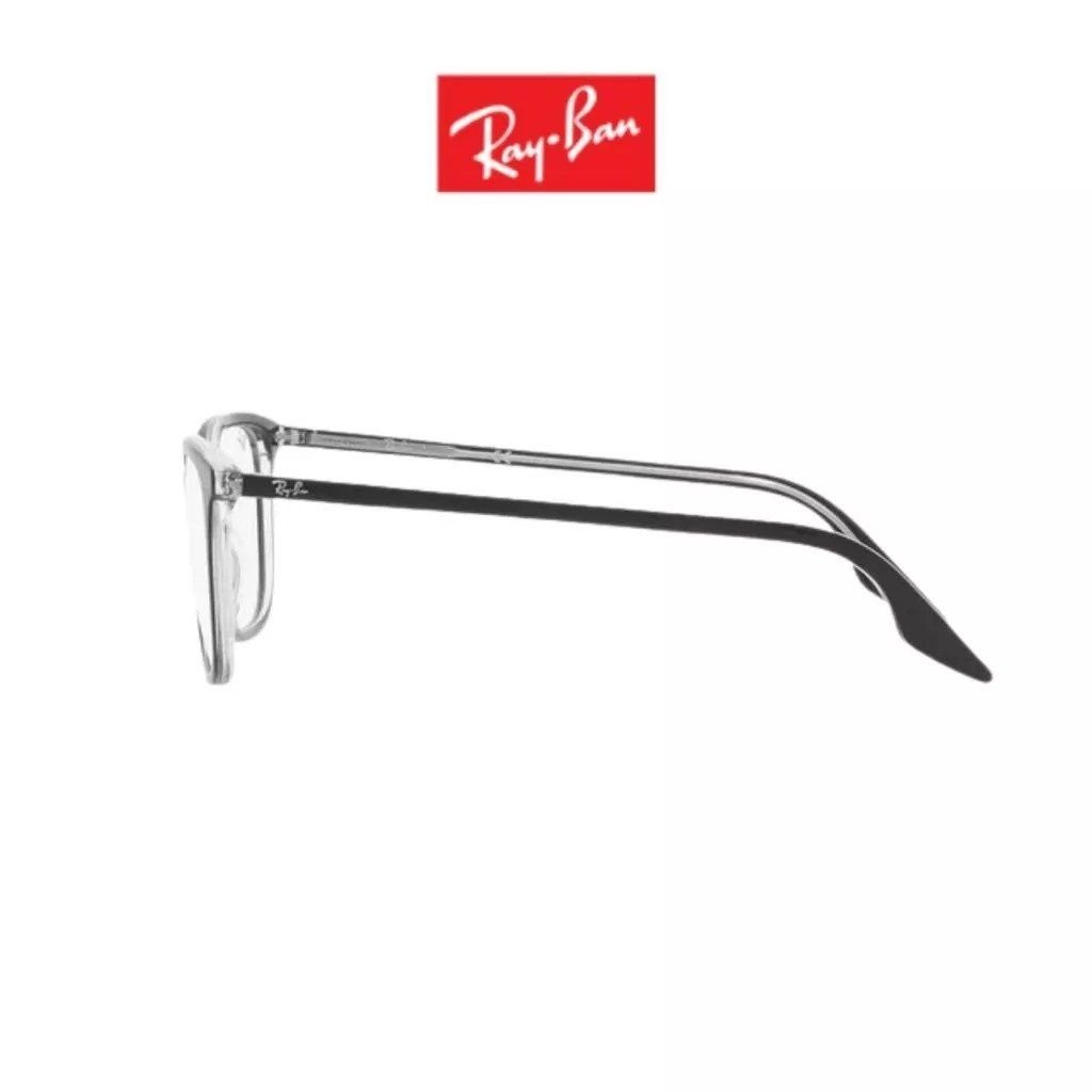  Gọng Kính Unisex RAYBAN 0RX5406F, Gọng Kính Cận, Gọng Kính Vuông Cao Cấp 