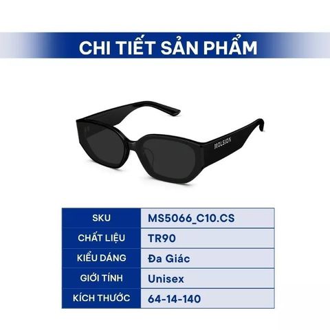 Kính Mát Unisex MOLSION MS5066 C10 Chính Hãng