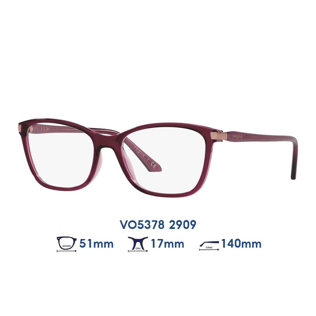 Gọng kính VOGUE VO5378 2909