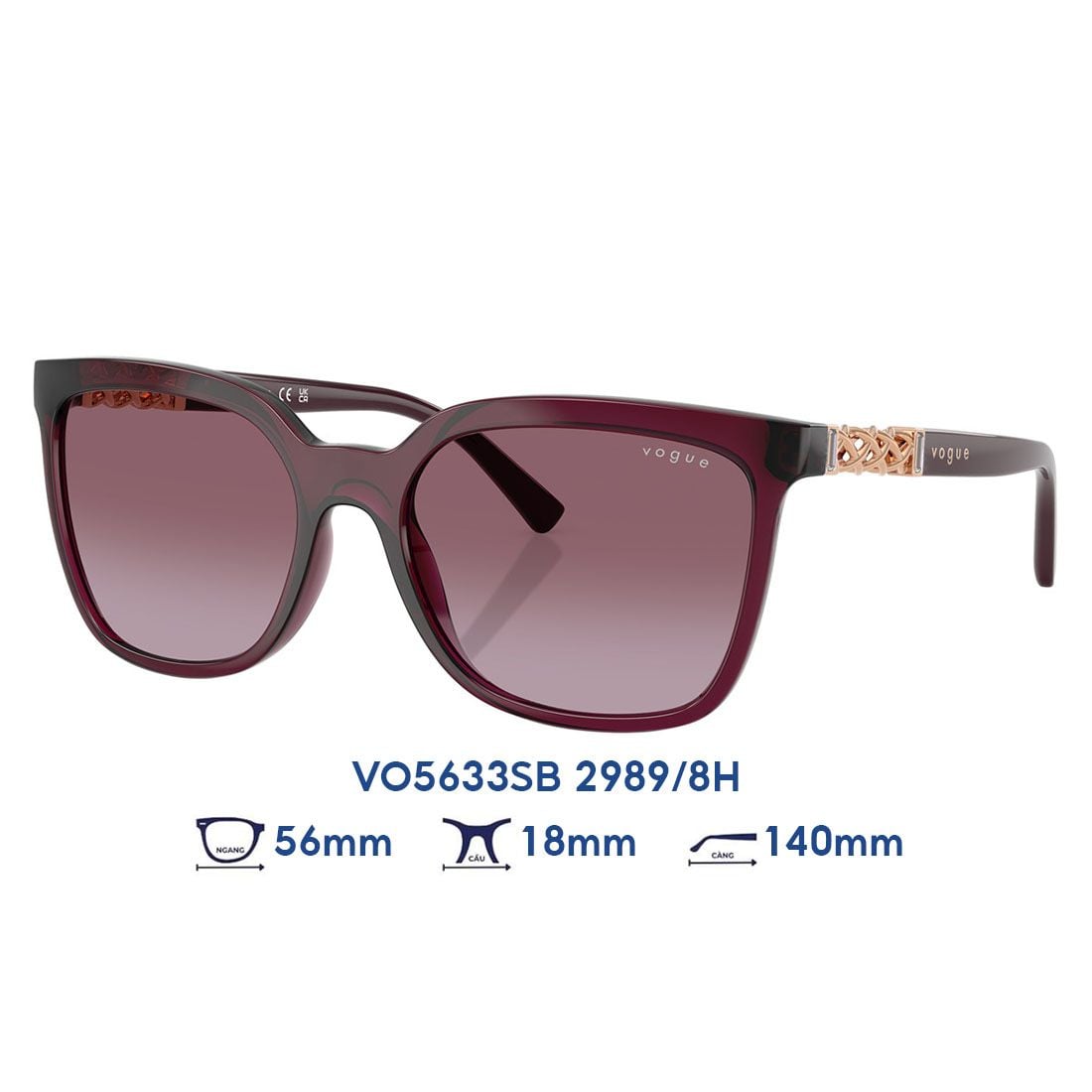 Kính mát VOGUE VO5633SB 2989/8H