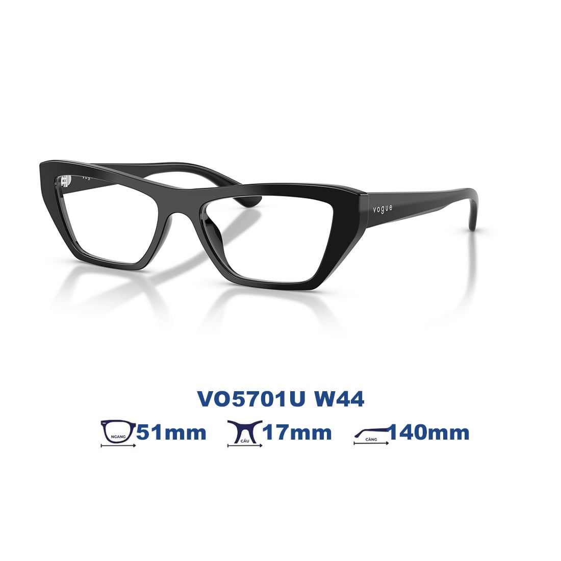  Gọng kính VOGUE VO5701U W44 