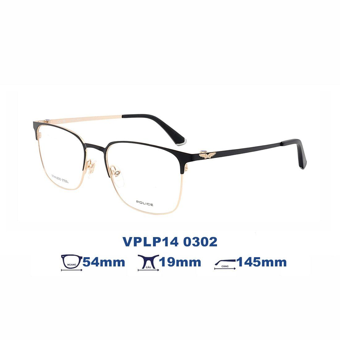  Gọng kính POLICE VPLP14 0302 