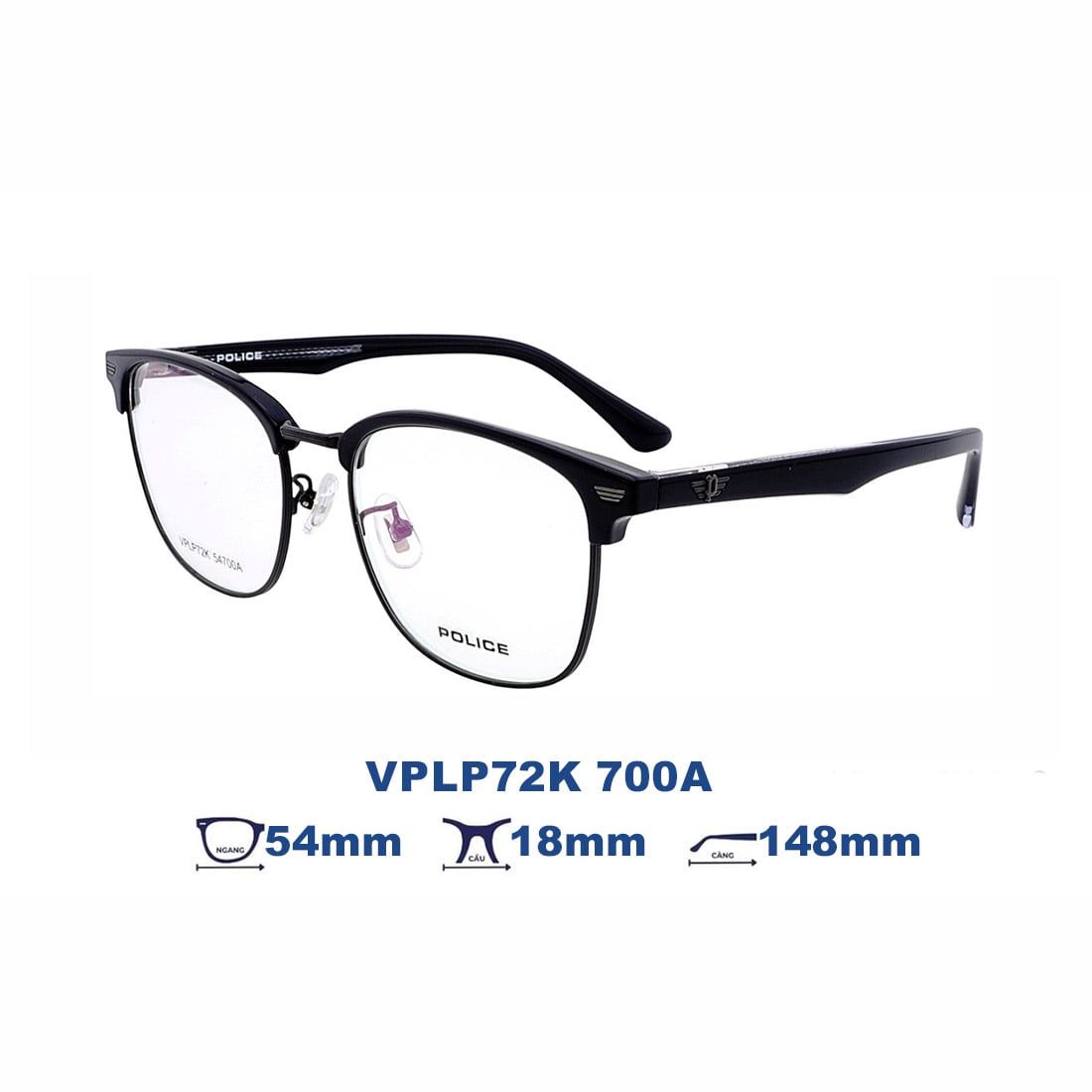  Gọng kính POLICE VPLP72K 700A 