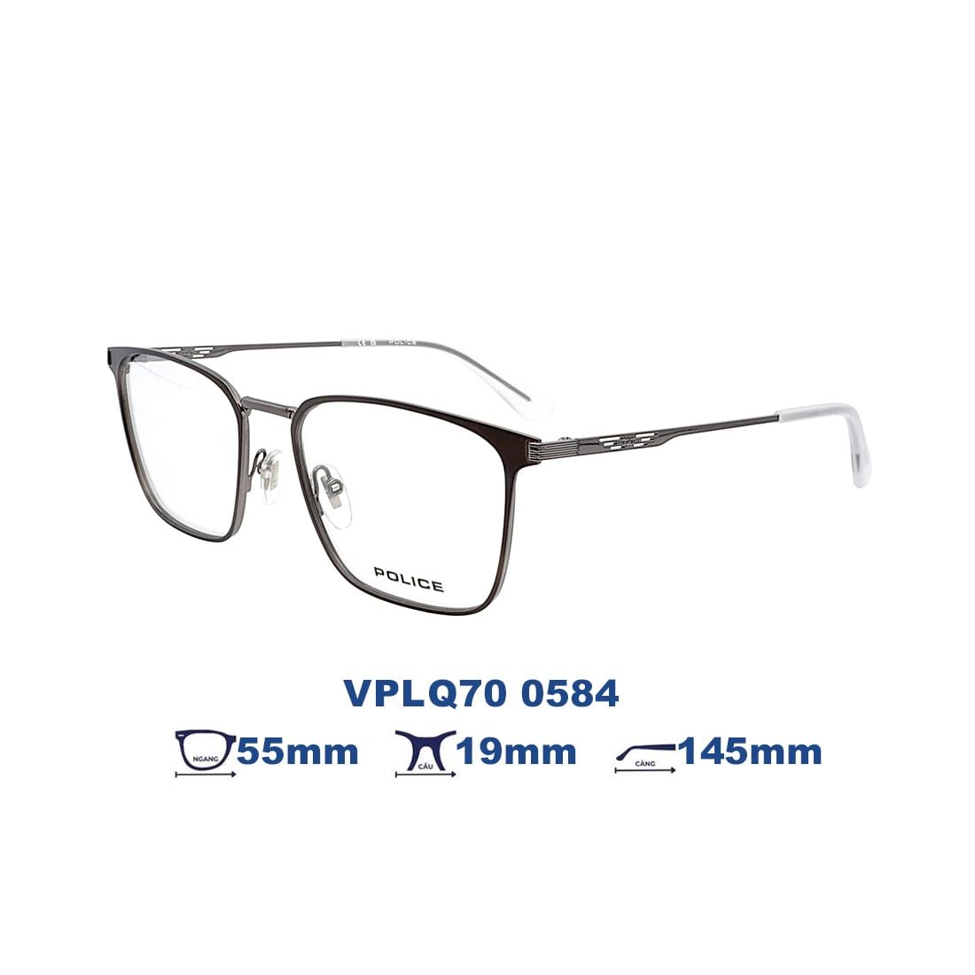 Gọng kính POLICE VPLQ70 0584 