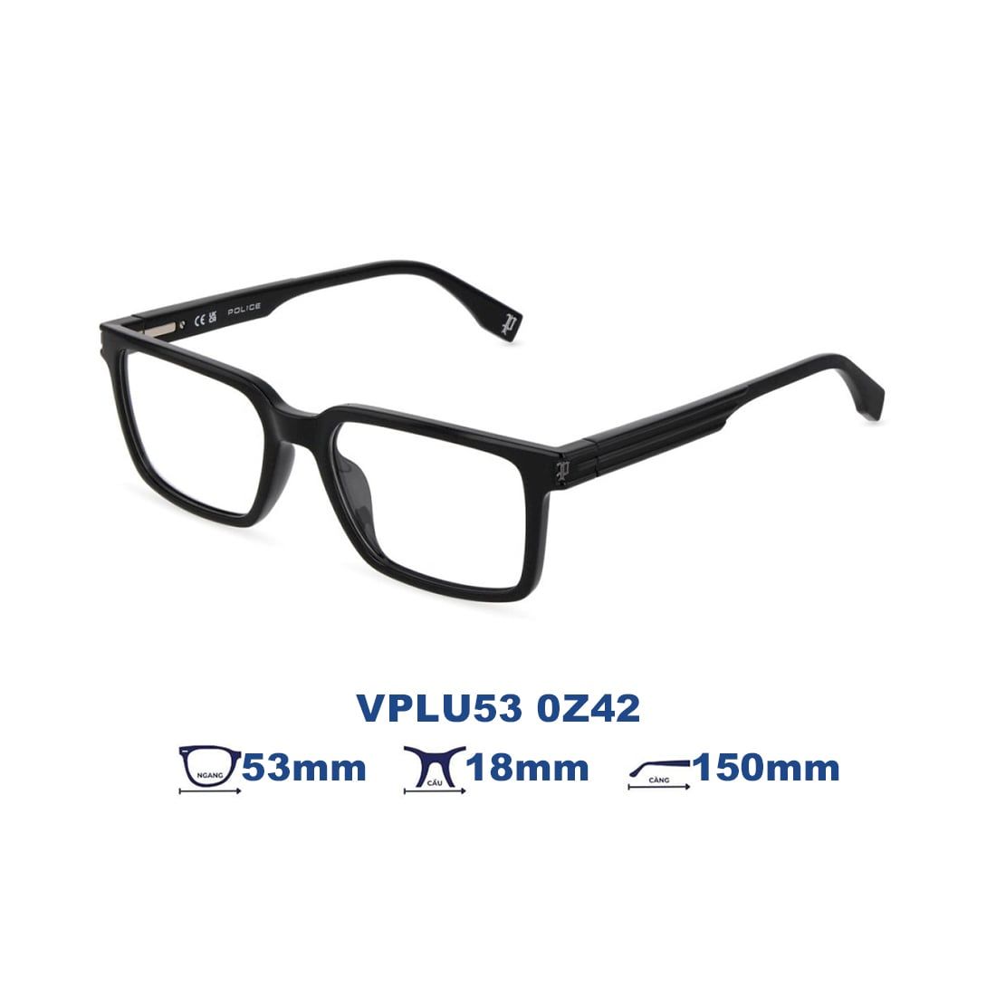 Gọng kính POLICE VPLU53 0Z42