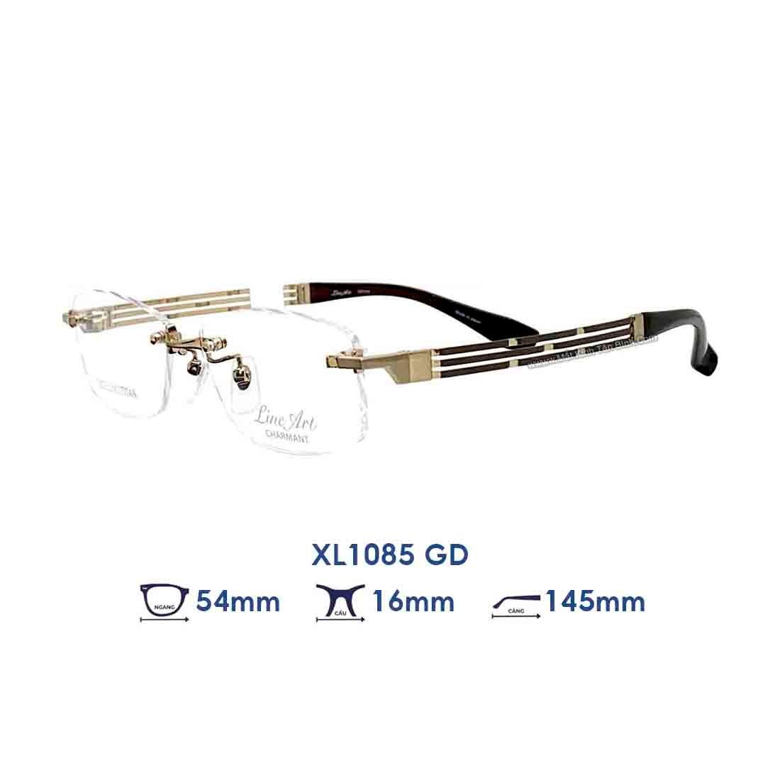  Gọng kính Charmant Line Art XL1085 GD 