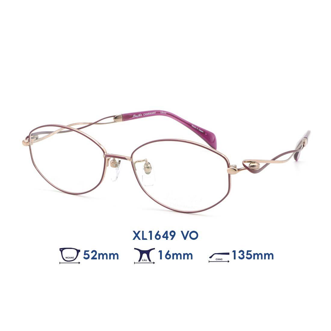  Gọng kính Charmant Line Art XL1649 VO 