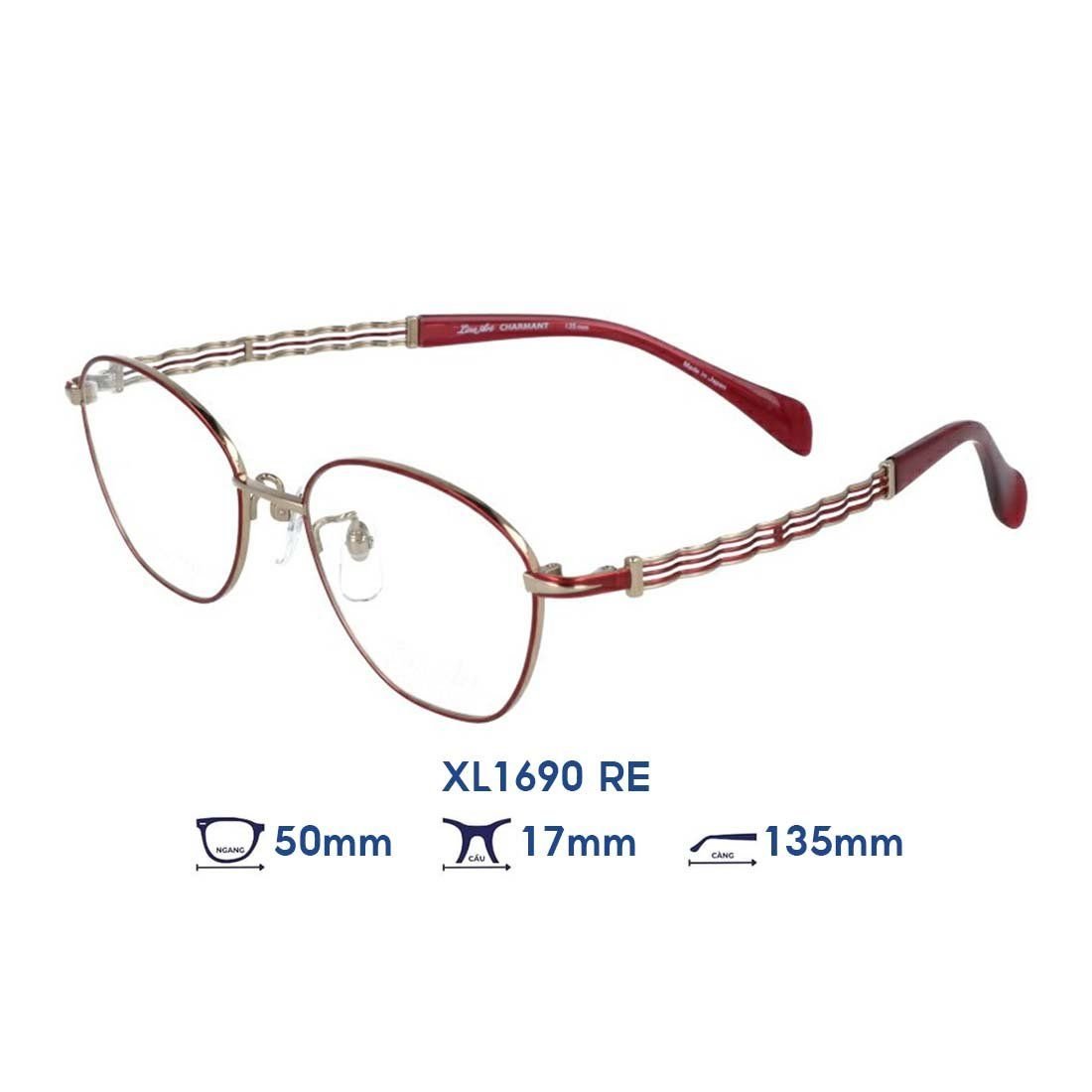  Gọng kính Charmant Line Art XL1690 RE 