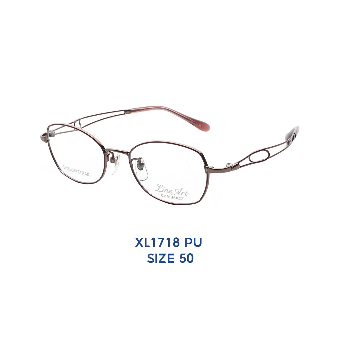  Gọng kính Charmant Line Art XL1718 PU 