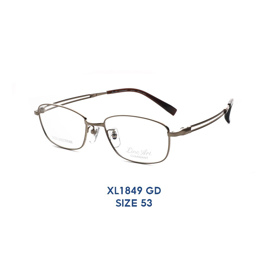  Gọng kính Charmant Line Art XL1849 GD 