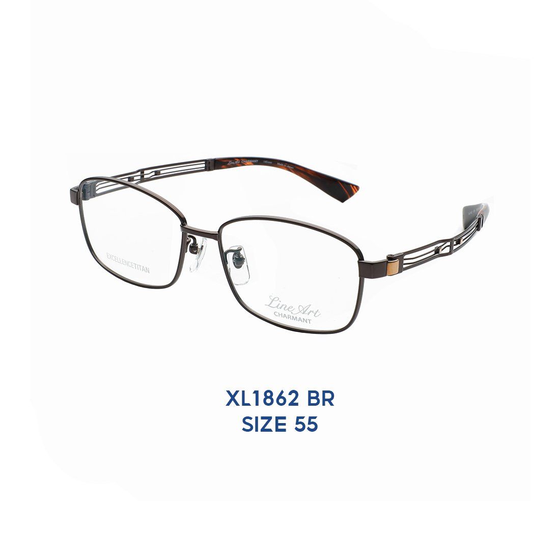  Gọng kính Charmant Line Art XL1862 BR 