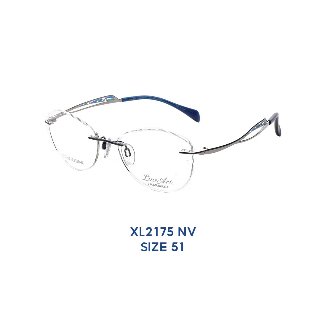  Gọng Kính Charmant Line Art XL2175 NV 
