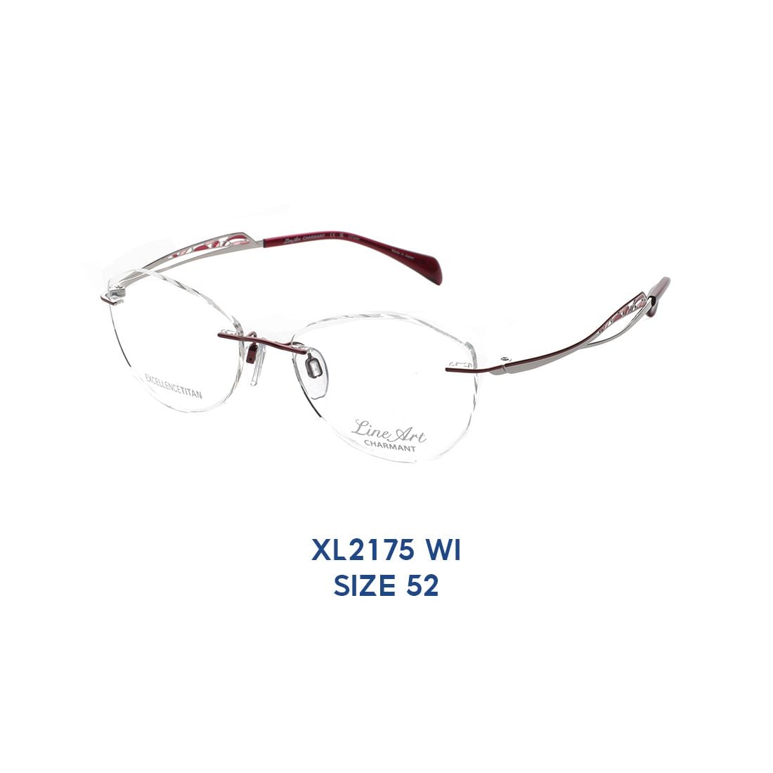  Gọng Kính Charmant Line Art XL2175 WI 