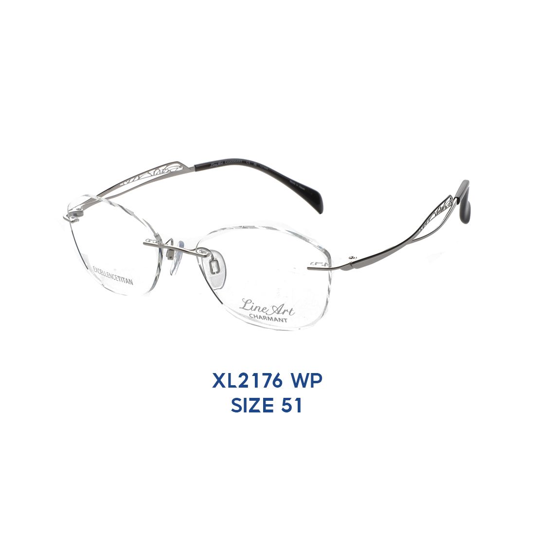  Gọng Kính Charmant Line Art XL2176 WP 