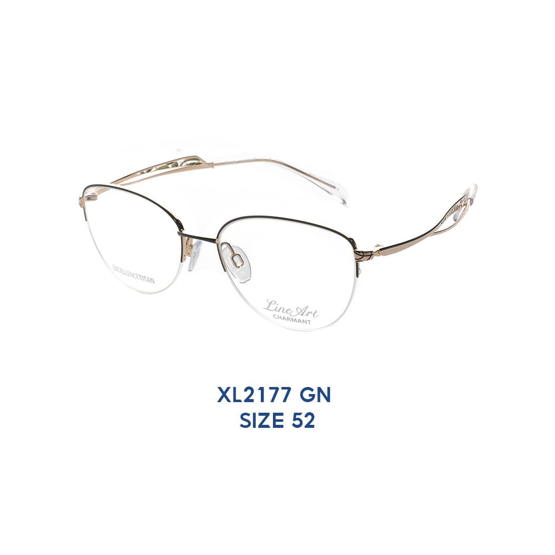  Gọng Kính Charmant Line Art XL2177 GN 