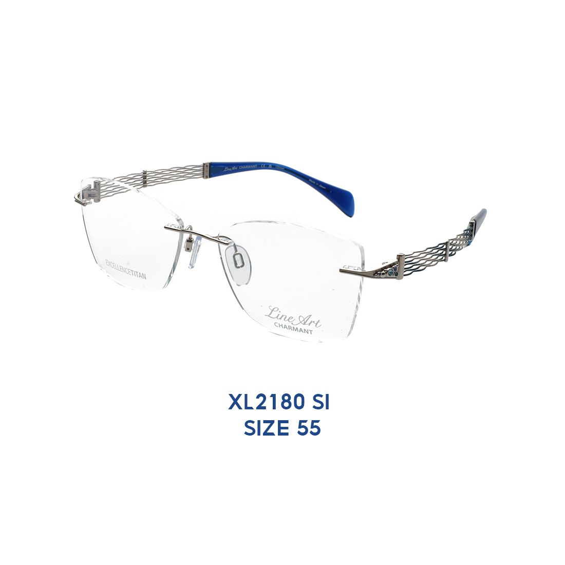  Gọng Kính Charmant Line Art XL2180 SI 