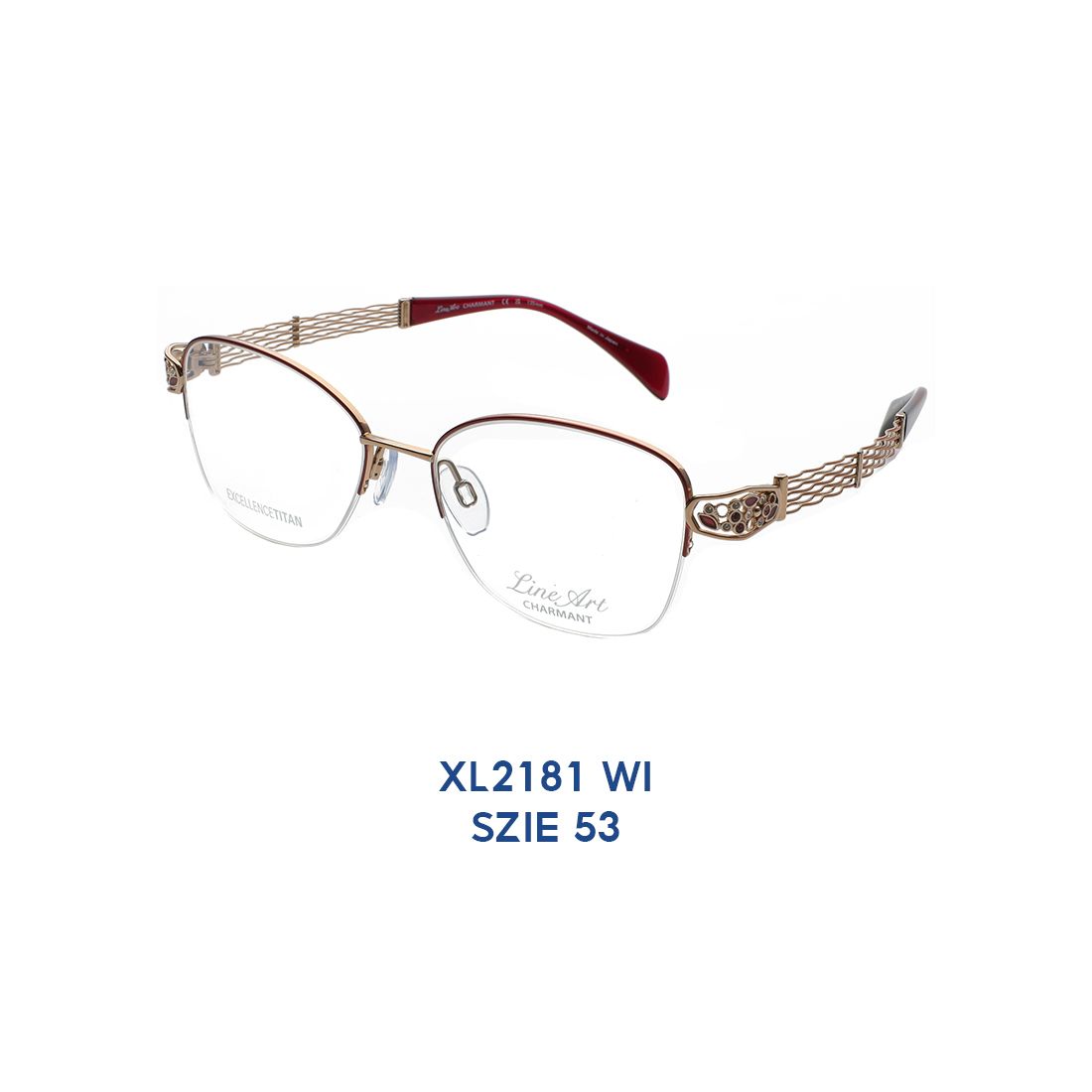  Gọng Kính Charmant Line Art XL2181 WI 