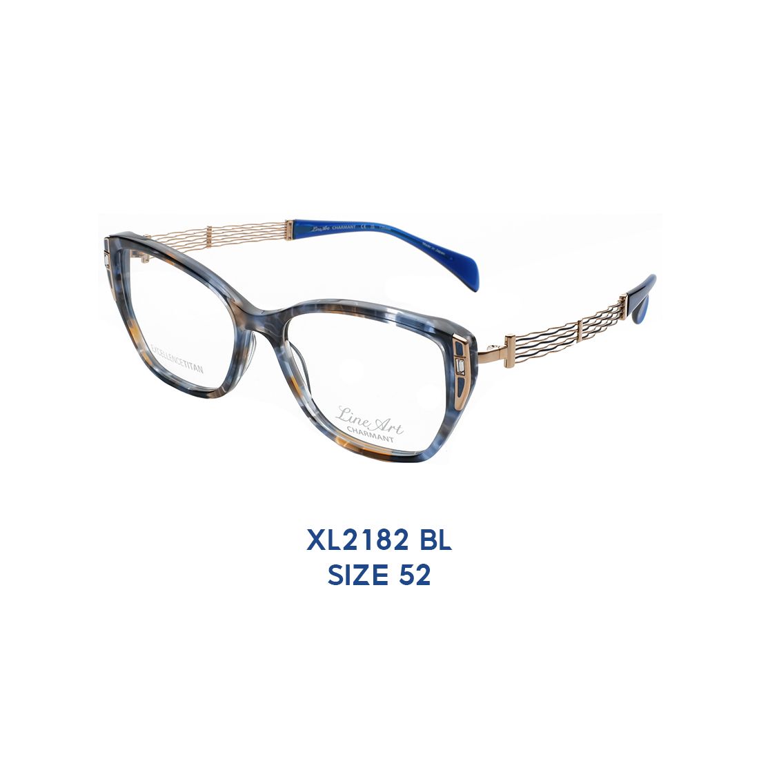  Gọng Kính Charmant Line Art XL2182 BL 