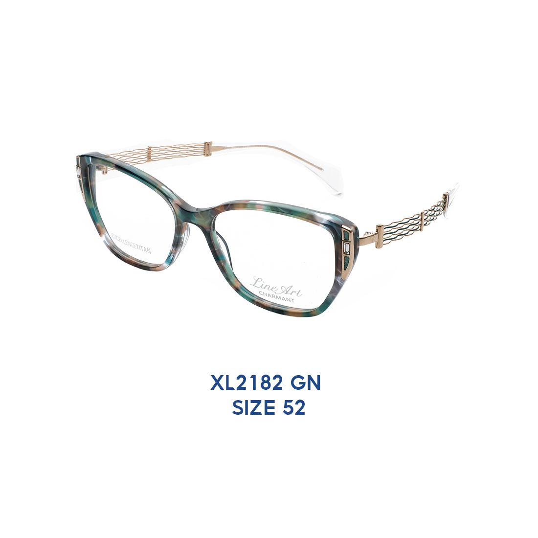 Gọng Kính Charmant Line Art XL2182 GN 