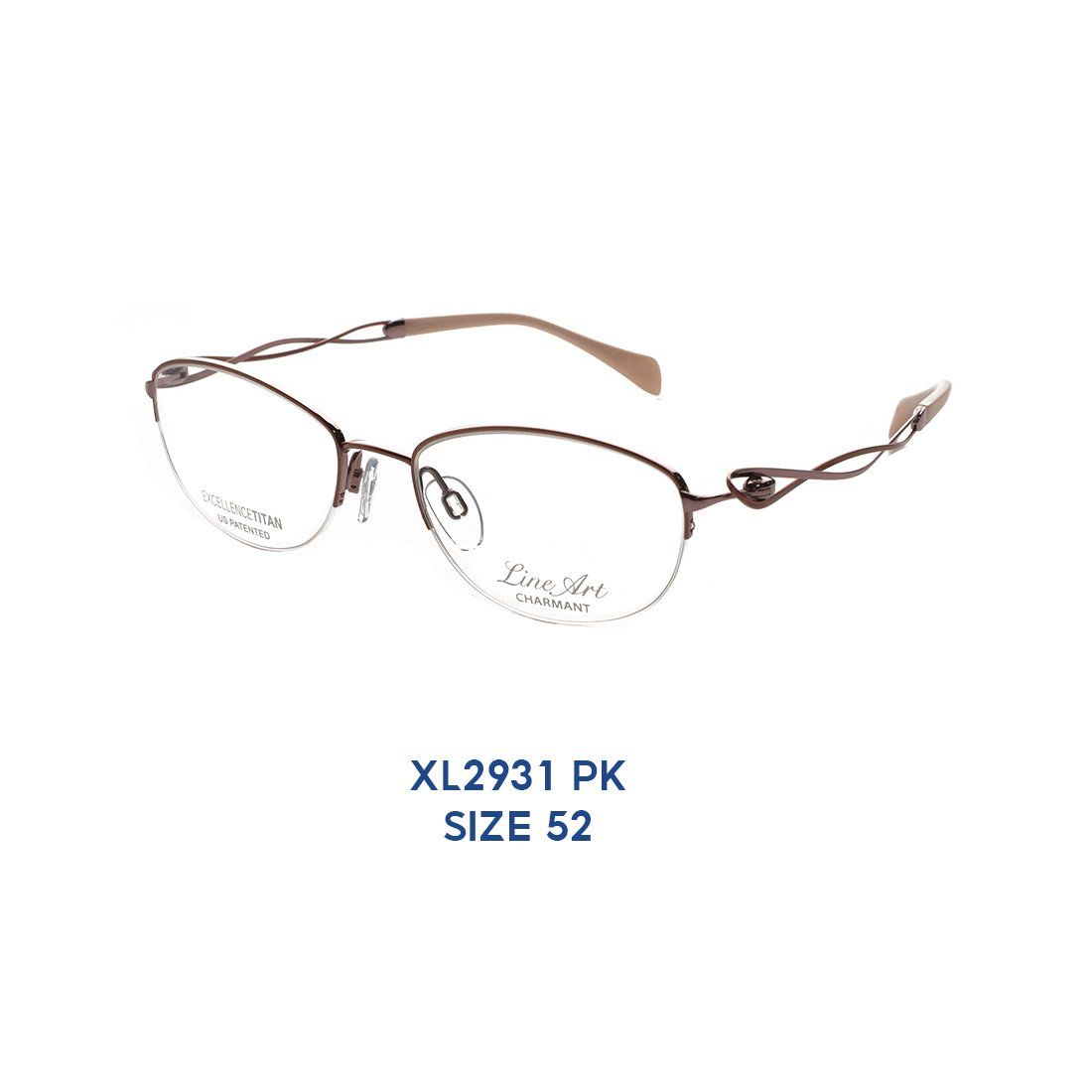  Gọng Kính Charmant Line Art XL2931 PK 