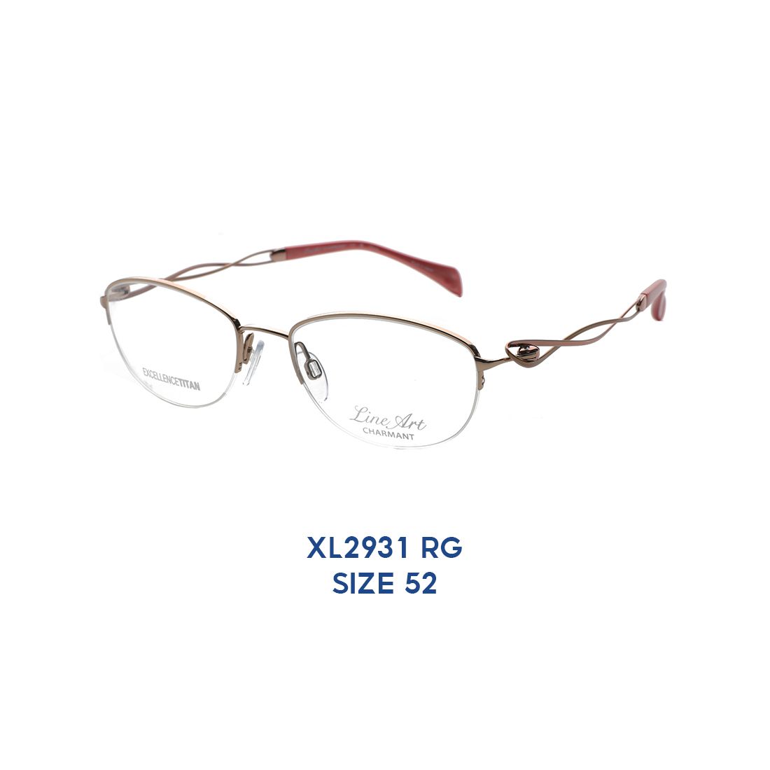  Gọng Kính Charmant Line Art XL2931 RG 