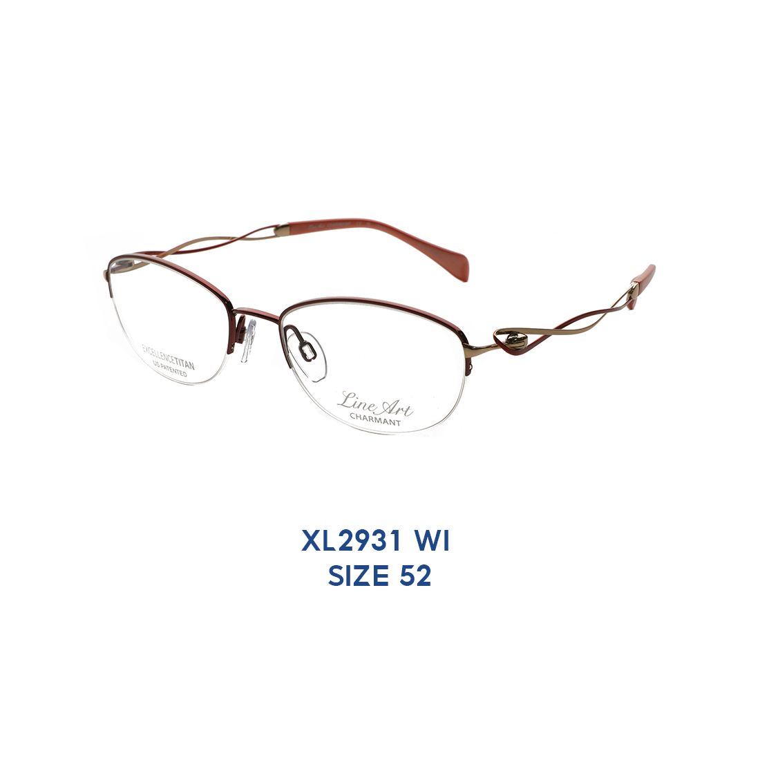  Gọng Kính Charmant Line Art XL2931 WI 