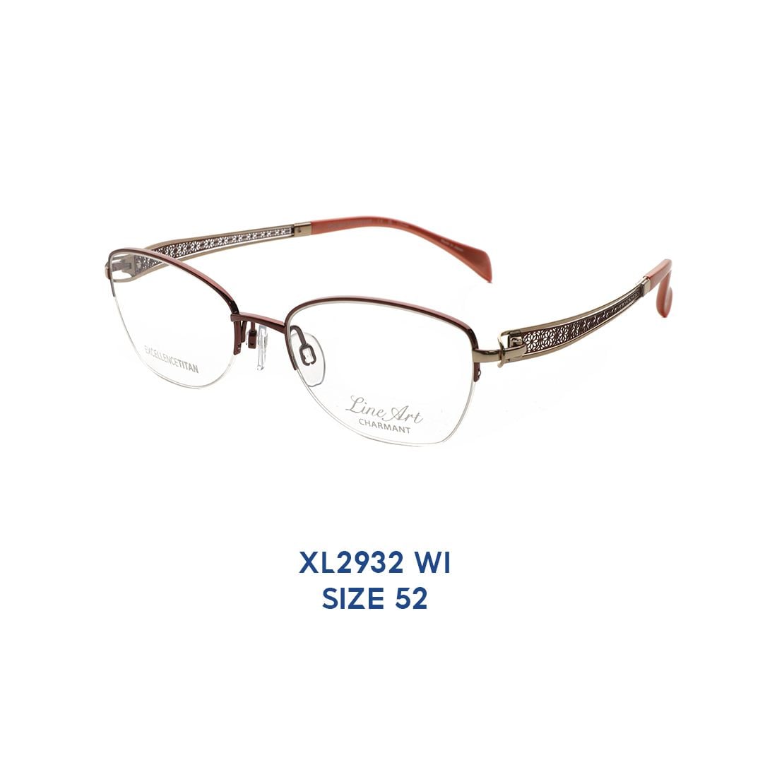  Gọng Kính Charmant Line Art XL2932 WI 