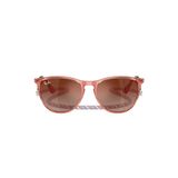 Kính mát trẻ em Rayban Junior RJ9060SF 7225S0 - Đỏ trong suốt – ảnh chính diện trên nền trắng