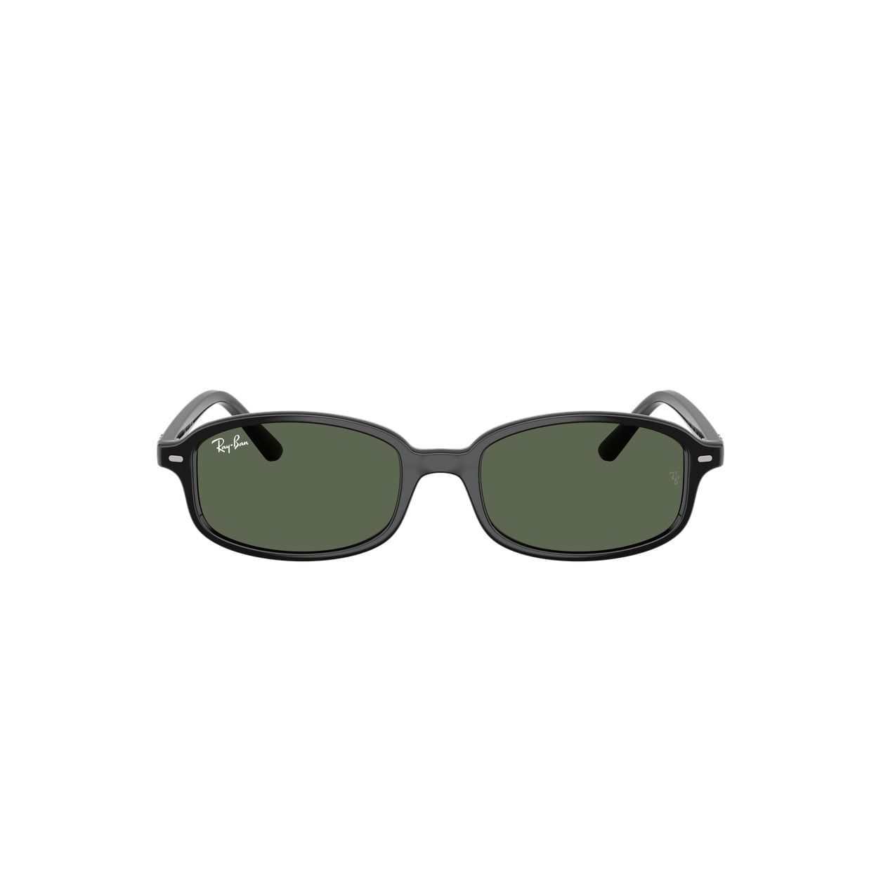 Kính mát trẻ em Rayban Junior RJ9132SF 100/31 - Đen – ảnh chính diện trên nền trắng