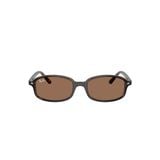 Kính mát trẻ em Rayban Junior RJ9132SF 152/73 - Nâu vân đồi mồi – ảnh chính diện trên nền trắng