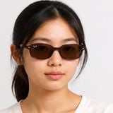 Kính mát trẻ em Rayban Junior RJ9132SF 152/73 - Nâu vân đồi mồi – người mẫu đeo kính