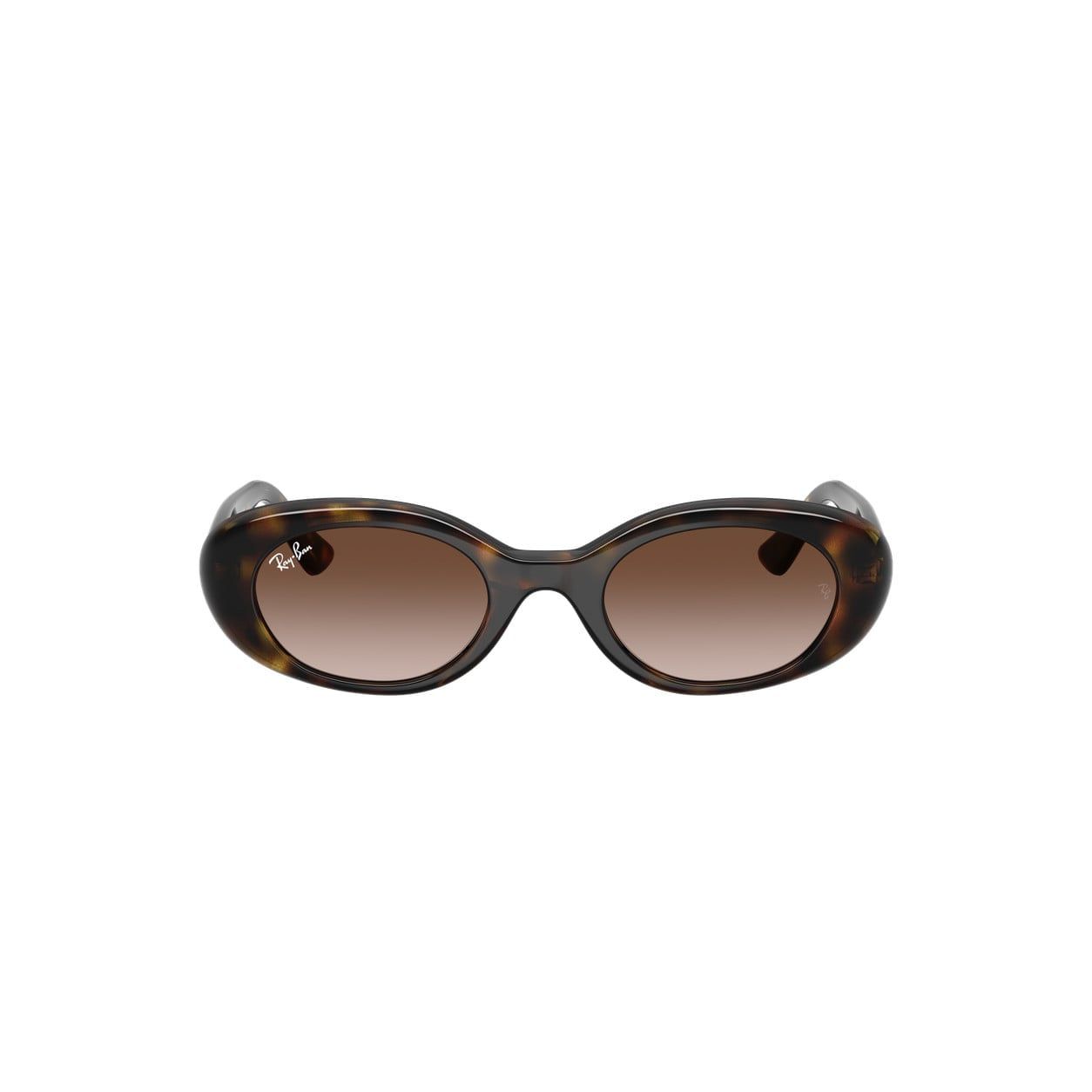 Kính mát trẻ em Rayban Junior RJ9141SF 152/13 - Nâu vân đồi mồi – ảnh chính diện trên nền trắng
