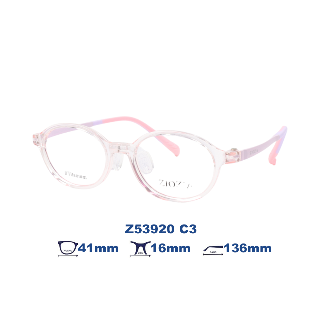  Gọng kính Ziozia Z53920 C3 
