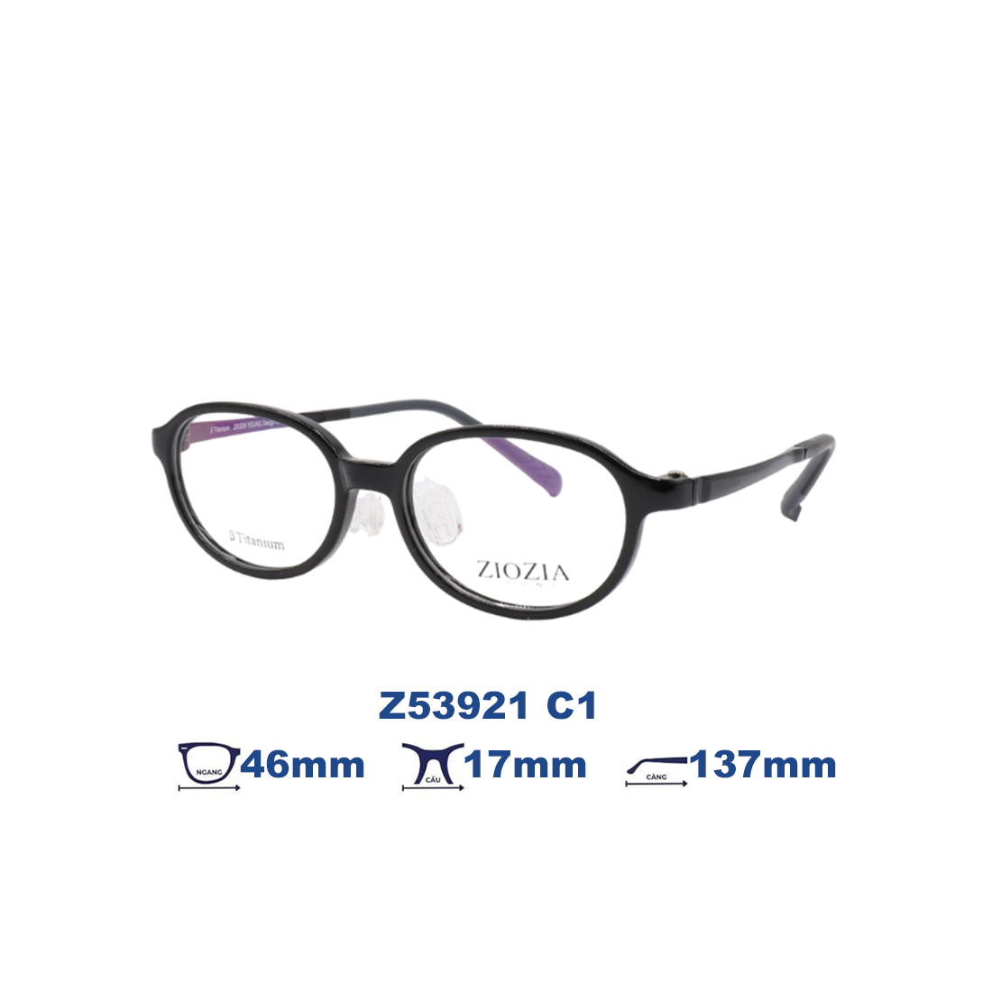  Gọng kính Ziozia Z53921 C1 