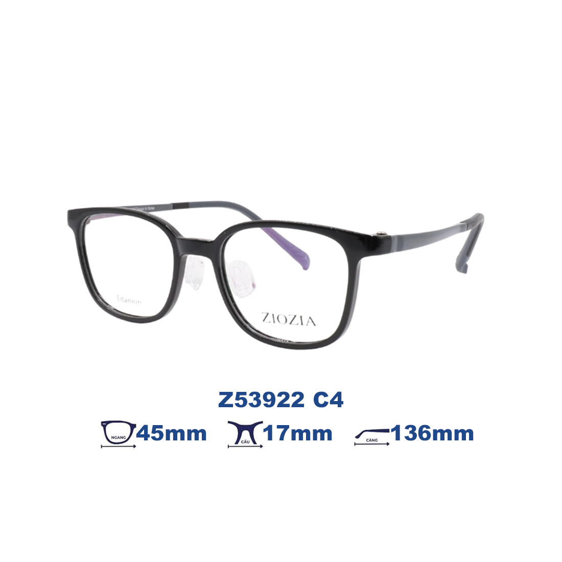  Gọng kính Ziozia Z53922 C4 